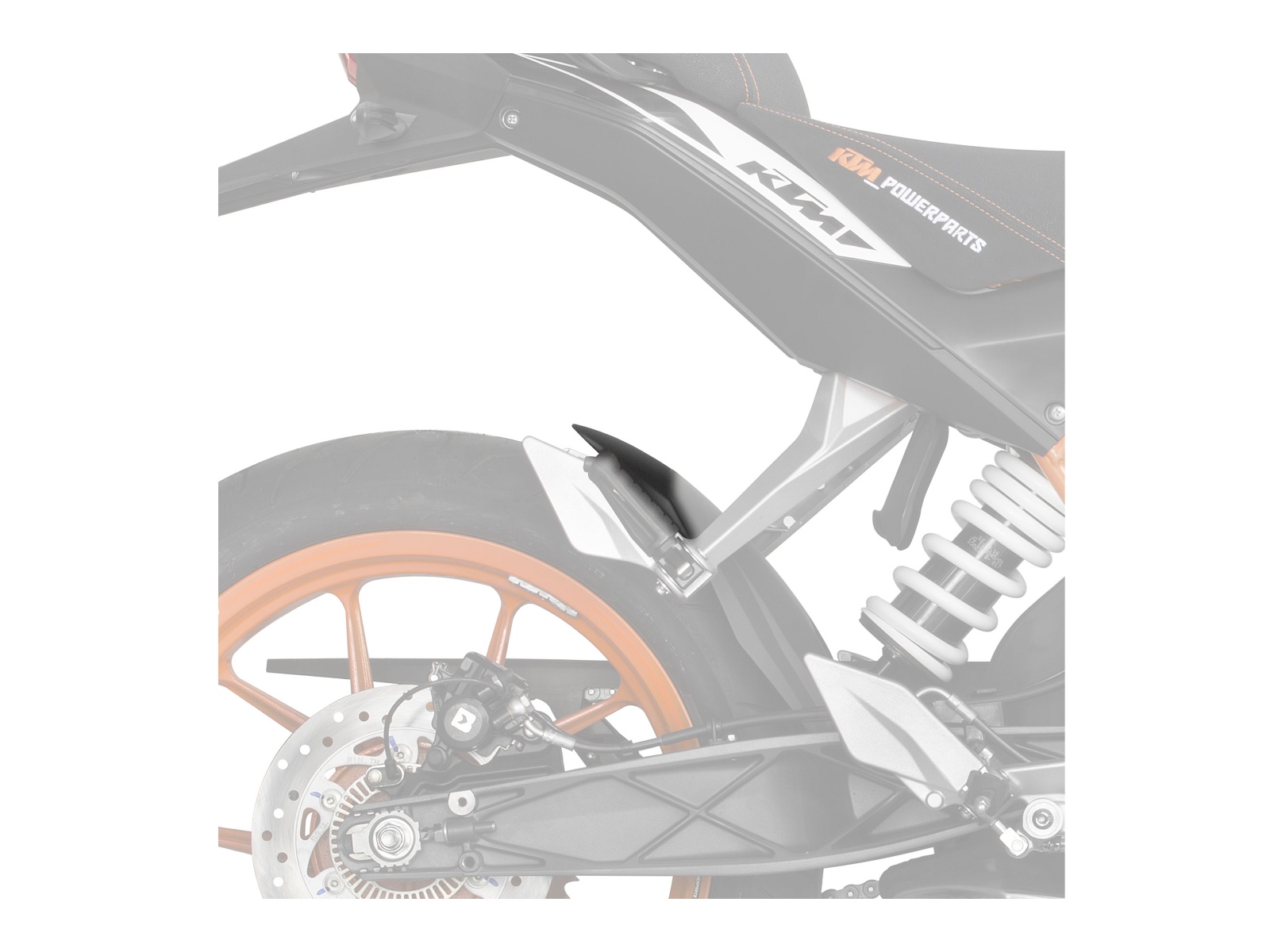 Rear Mudguard Extender