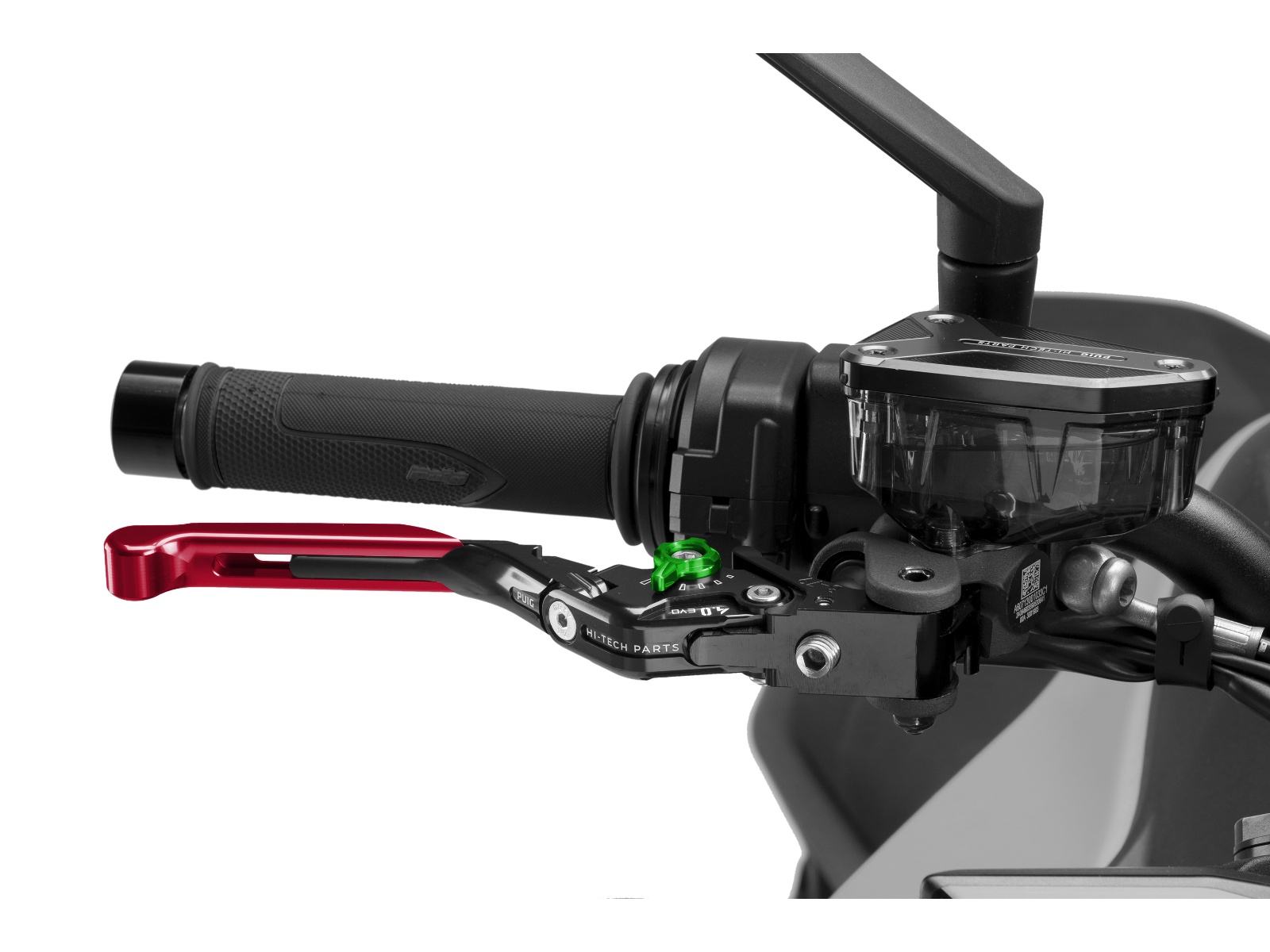 Extendable V4 Brake Lever (Red Lever With Green Selector)