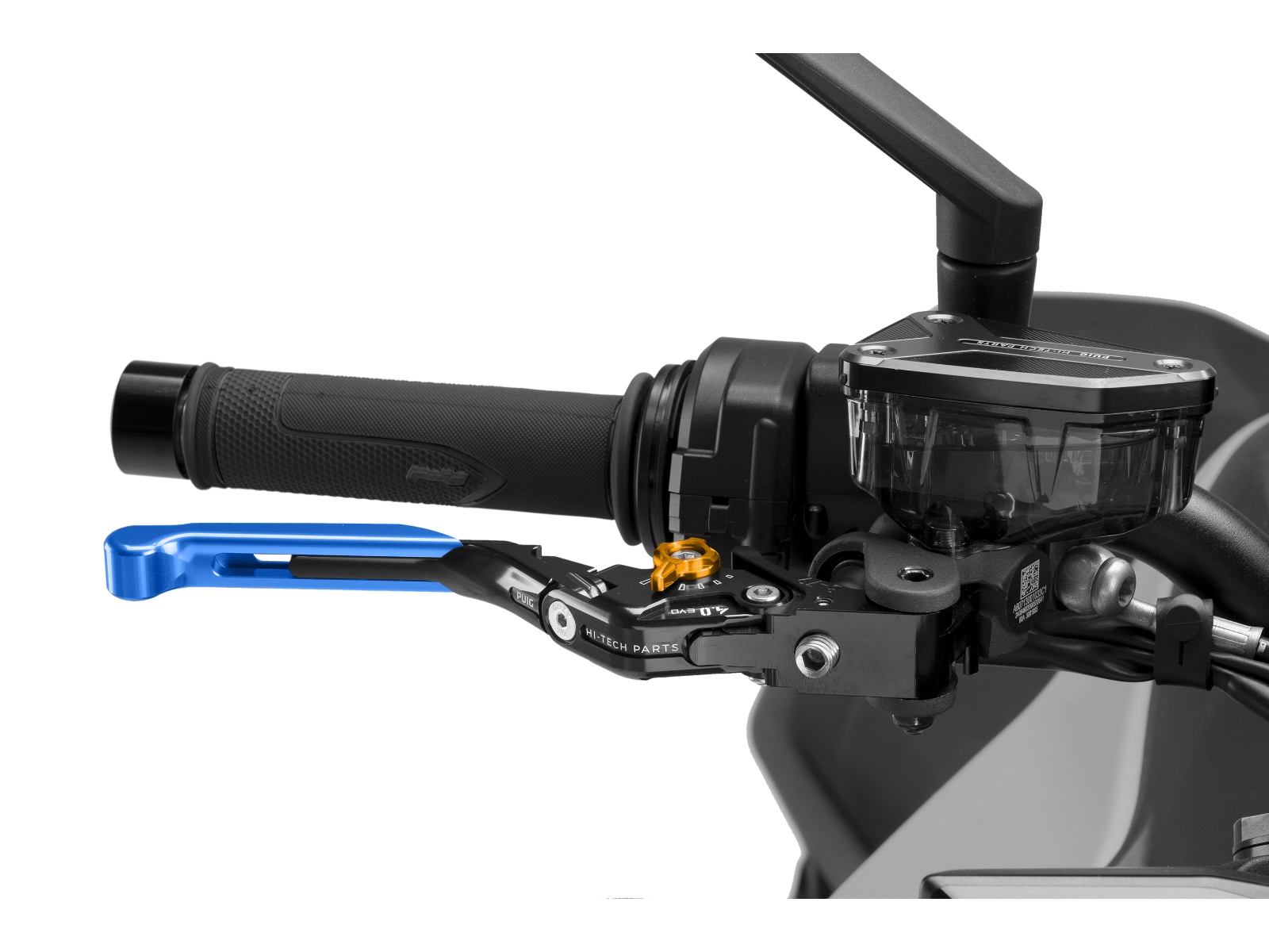 Extendable V4 Brake Lever (Blue Lever With Gold Selector)