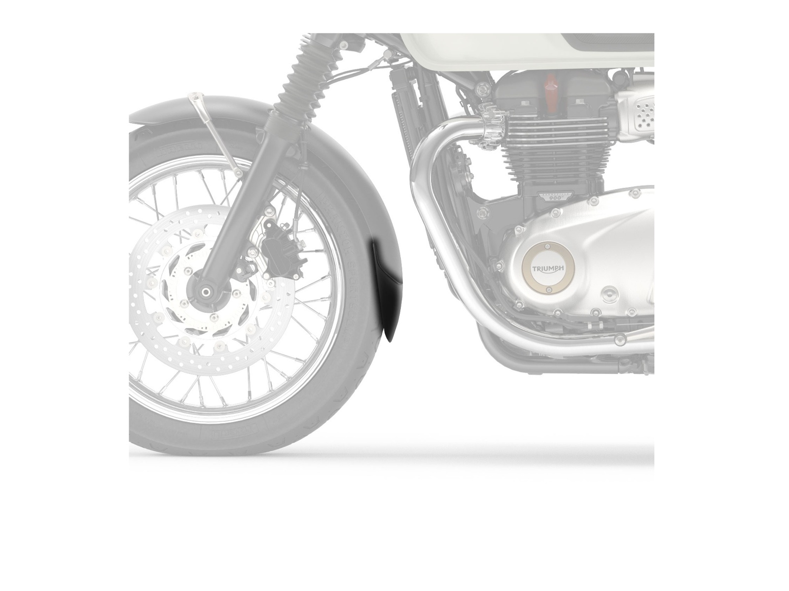Front Fender Extender (Black)