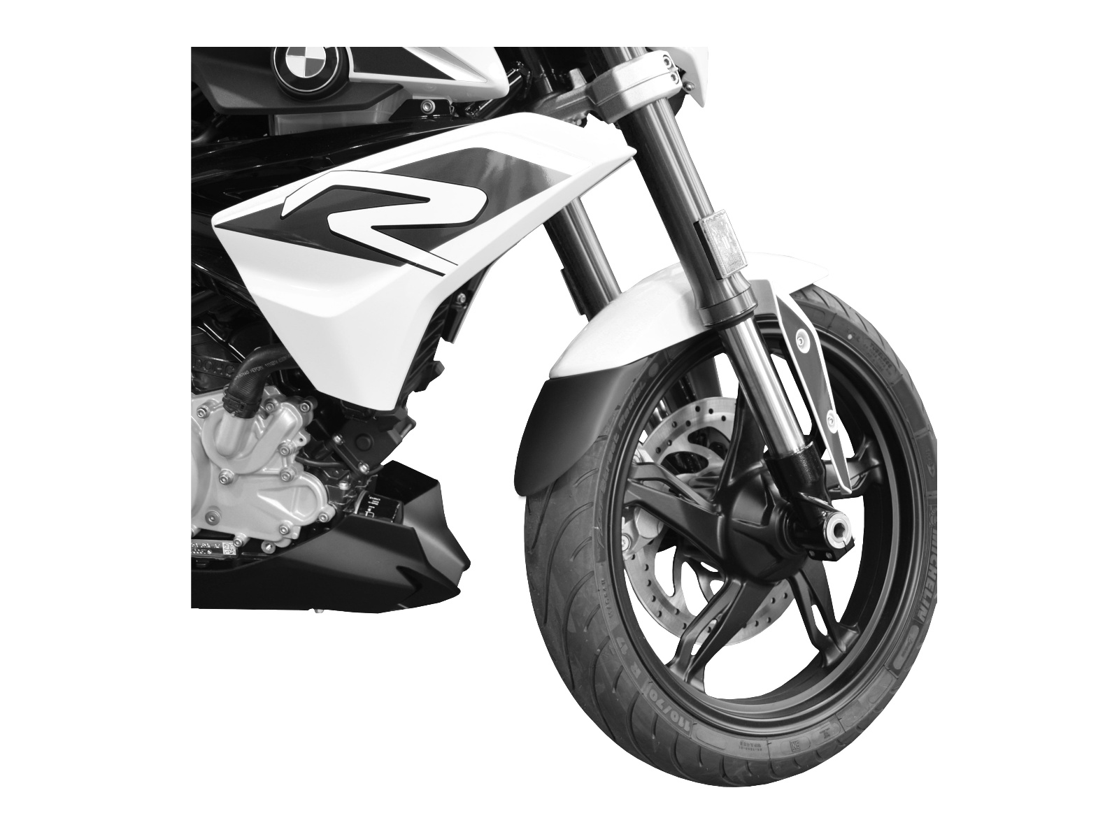 Front Fender Extender (Black)