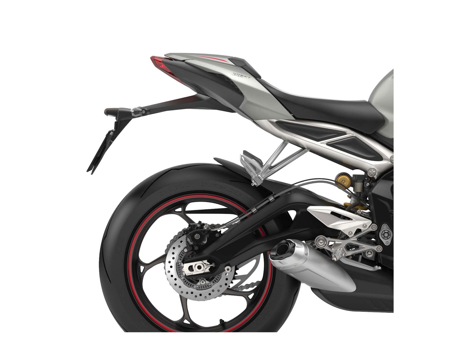 Rear Mudguard Extender (Matt Black)