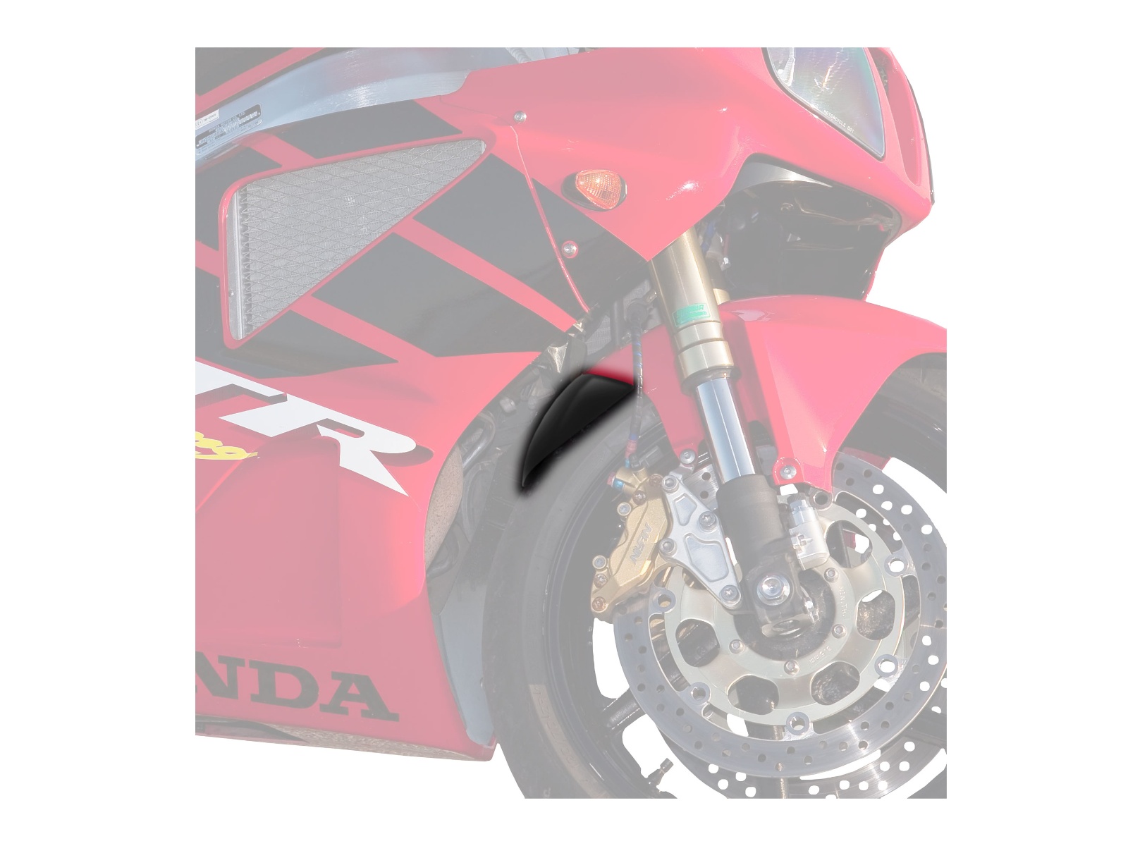 Front Fender Extender (Black)