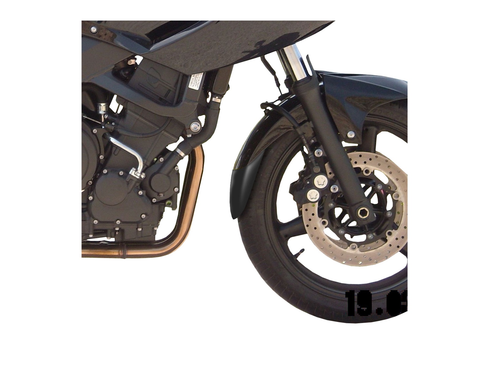 Front Fender Extender (Black)