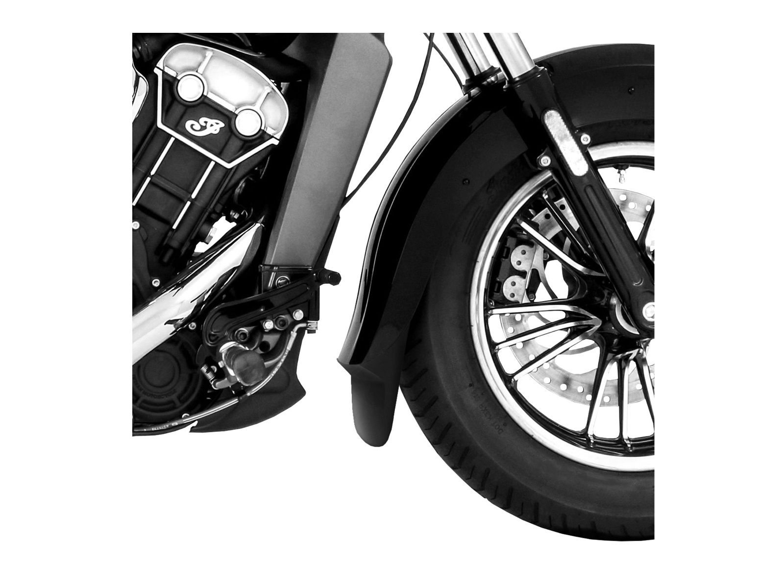 Front Fender Extender (Black)