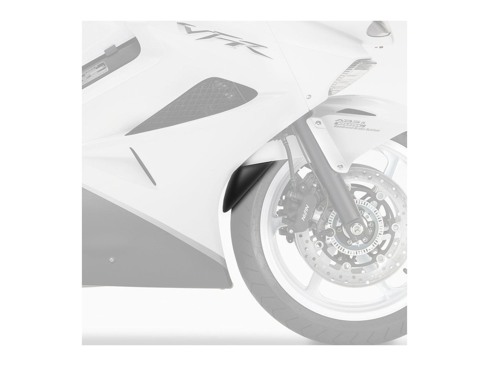 Front Fender Extender (Black)