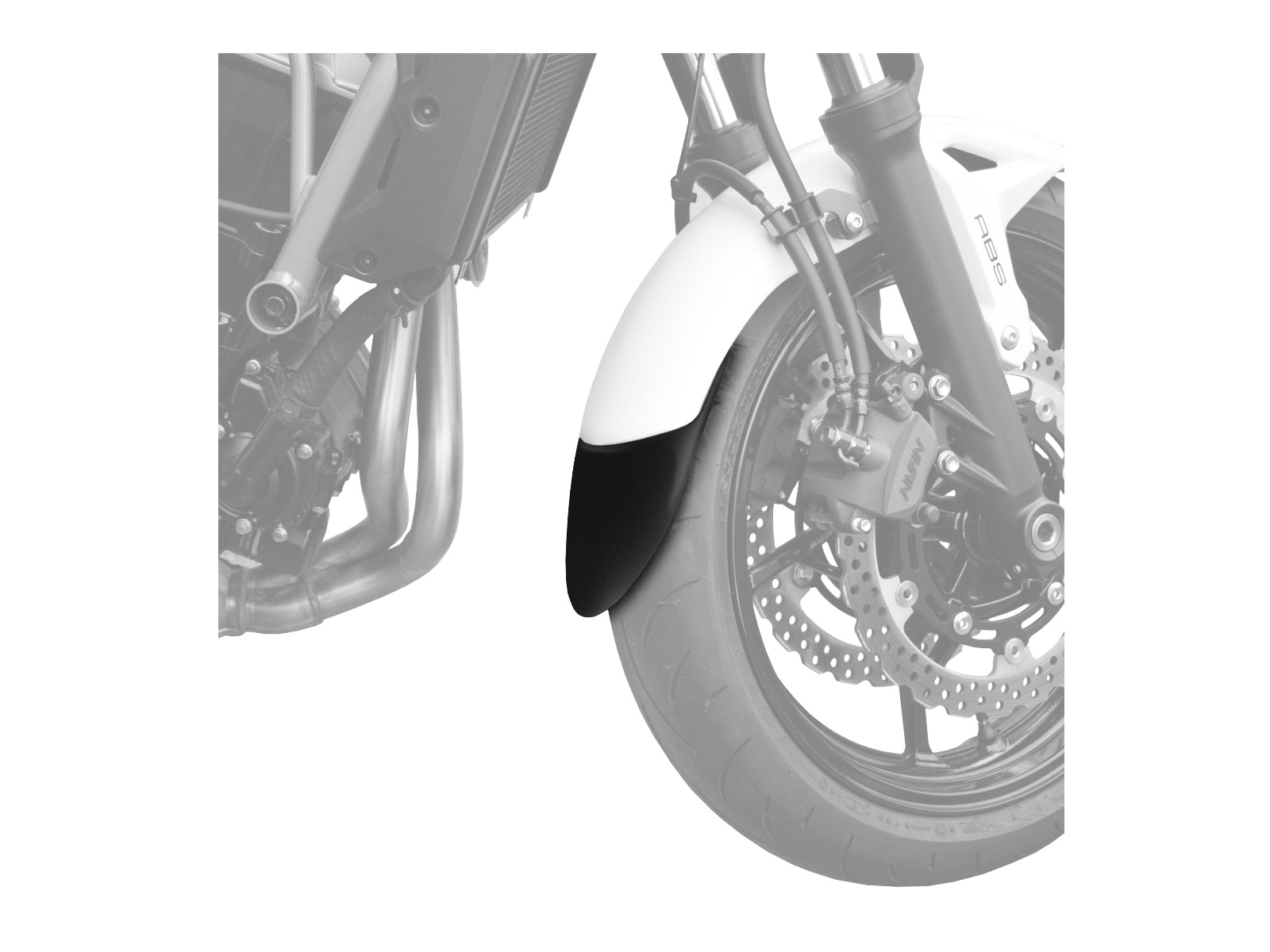 Front Fender Extender (Black)