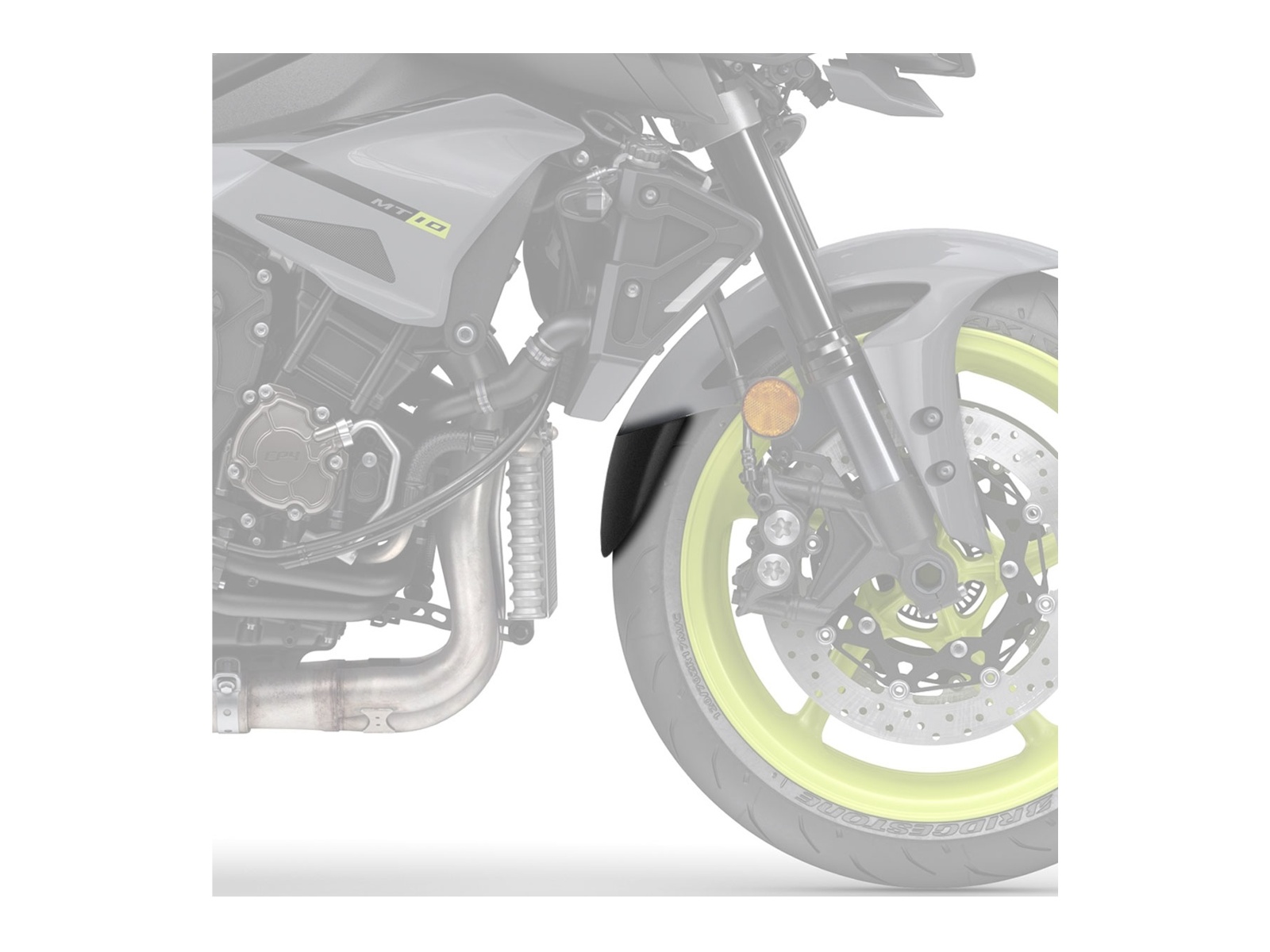 Front Fender Extender (Black)