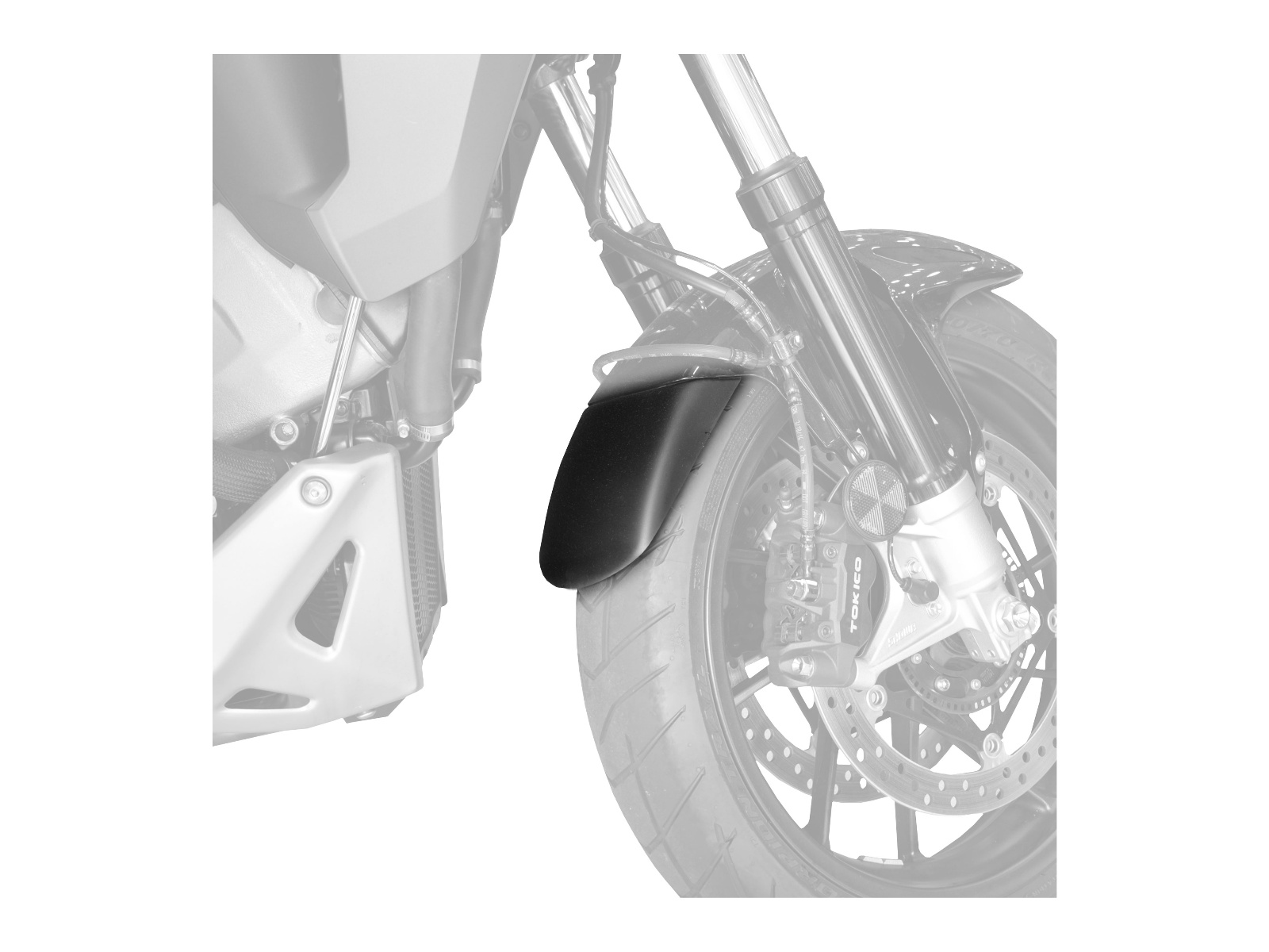 Front Fender Extender (Black)