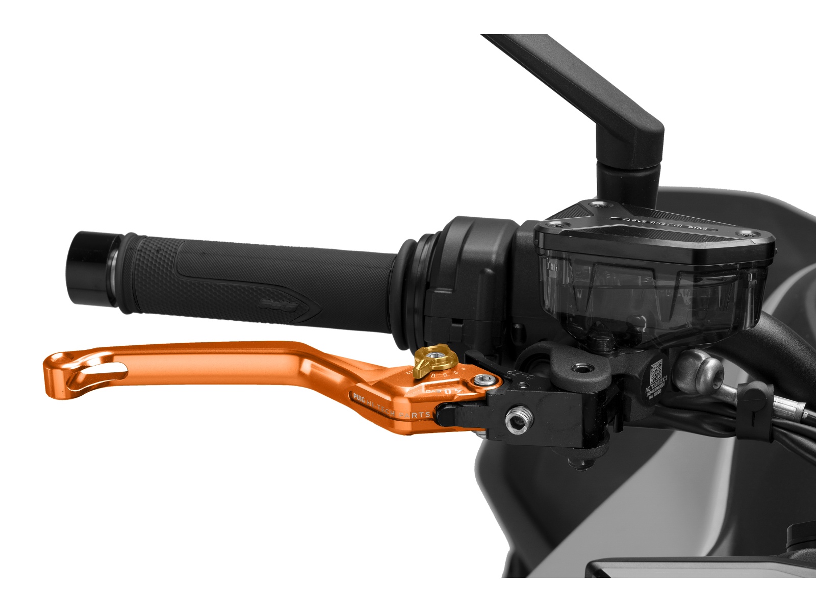 Standard V4 Brake Lever (Orange Lever With Gold Selector)