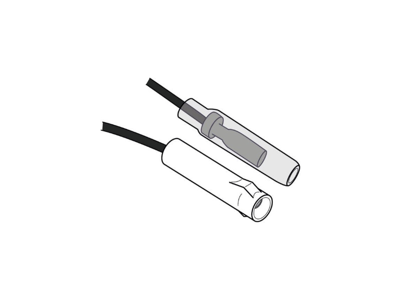 Indicator Connector Lead 200mm (Black)