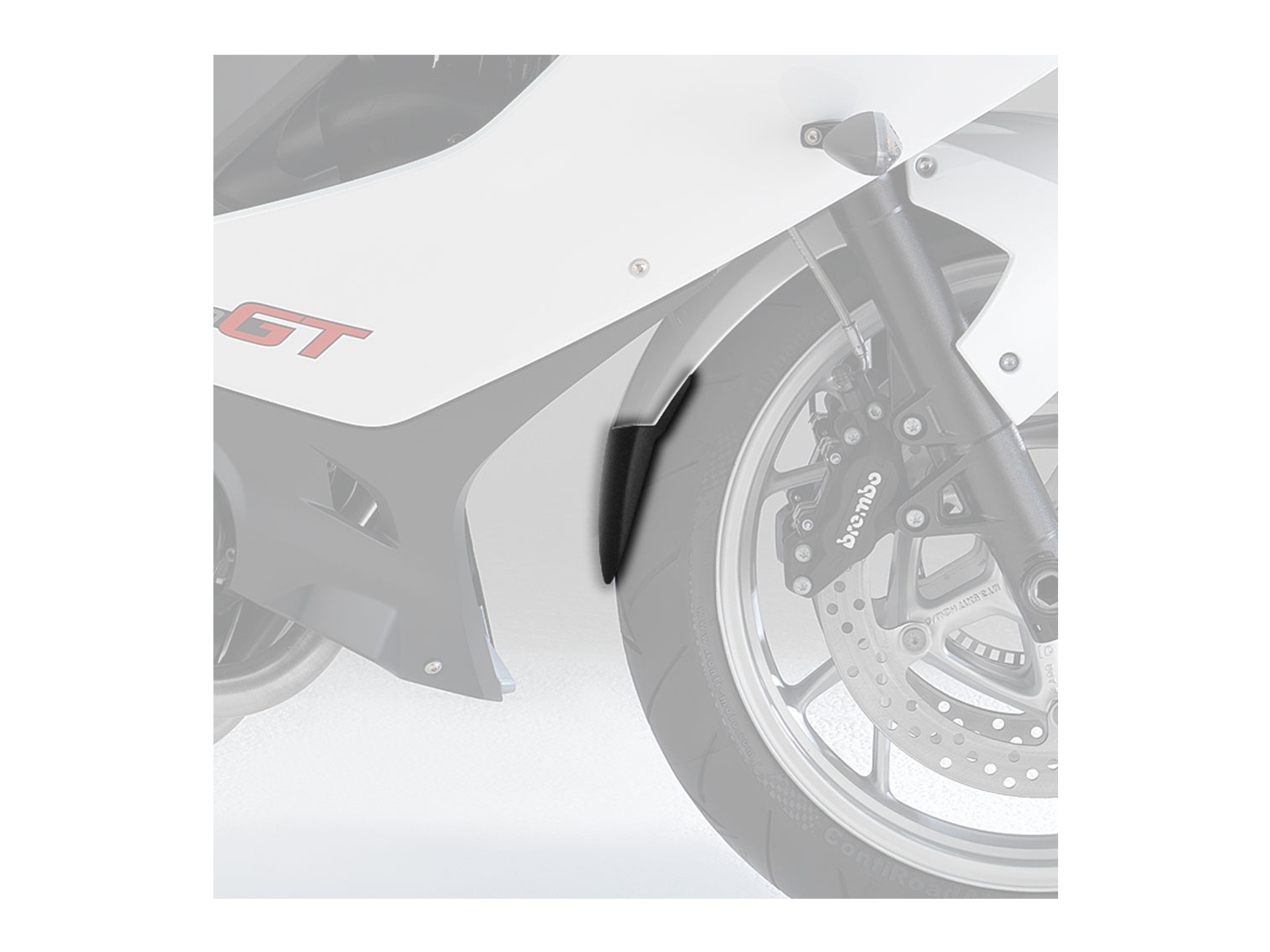 Front Fender Extender (Black)