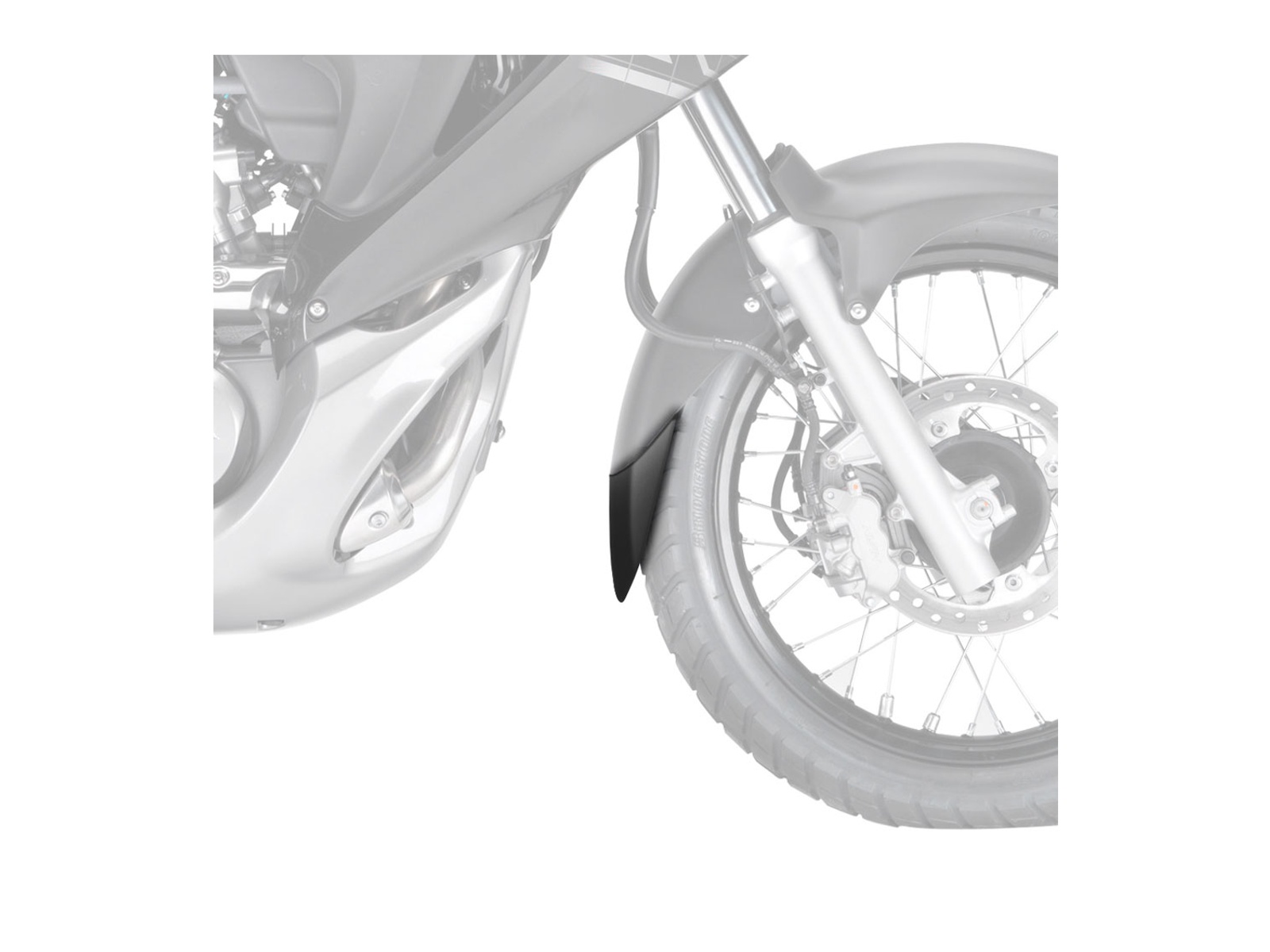 Front Fender Extender (Black)
