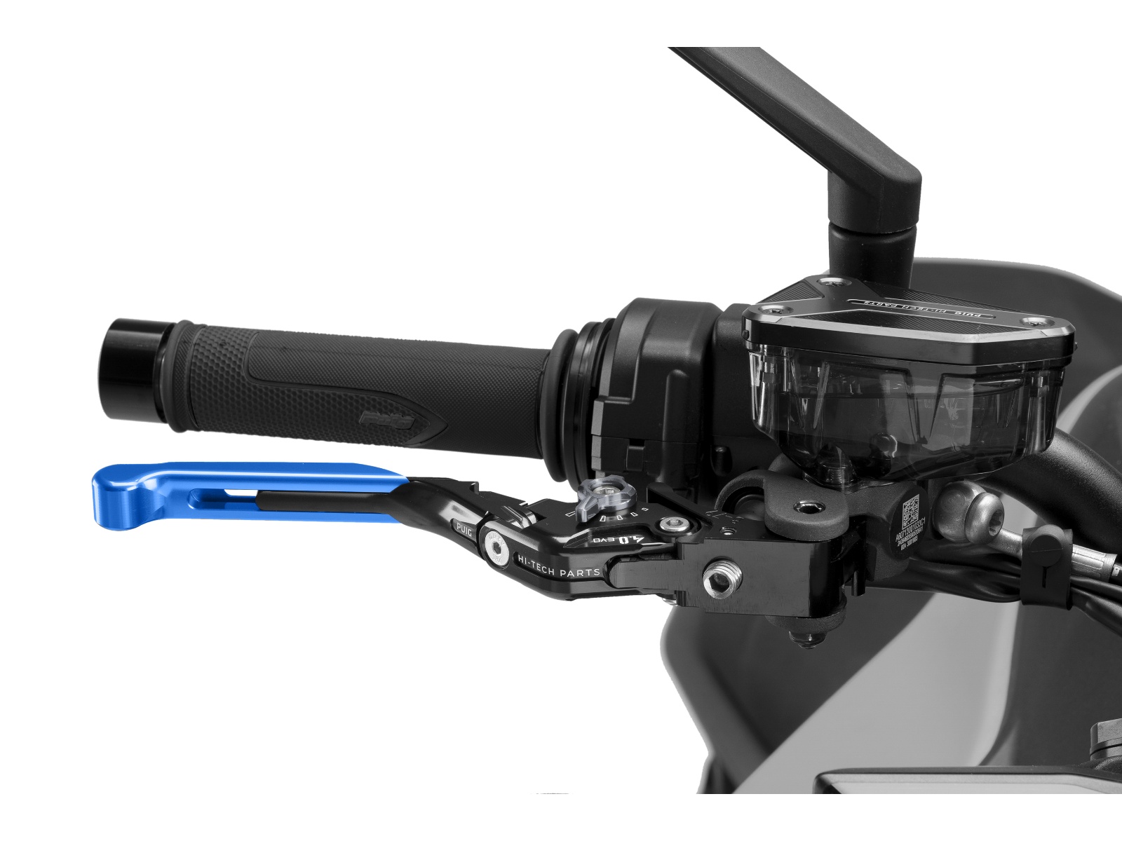 Extendable V4 Brake Lever (Blue Lever With Titanium Selector)