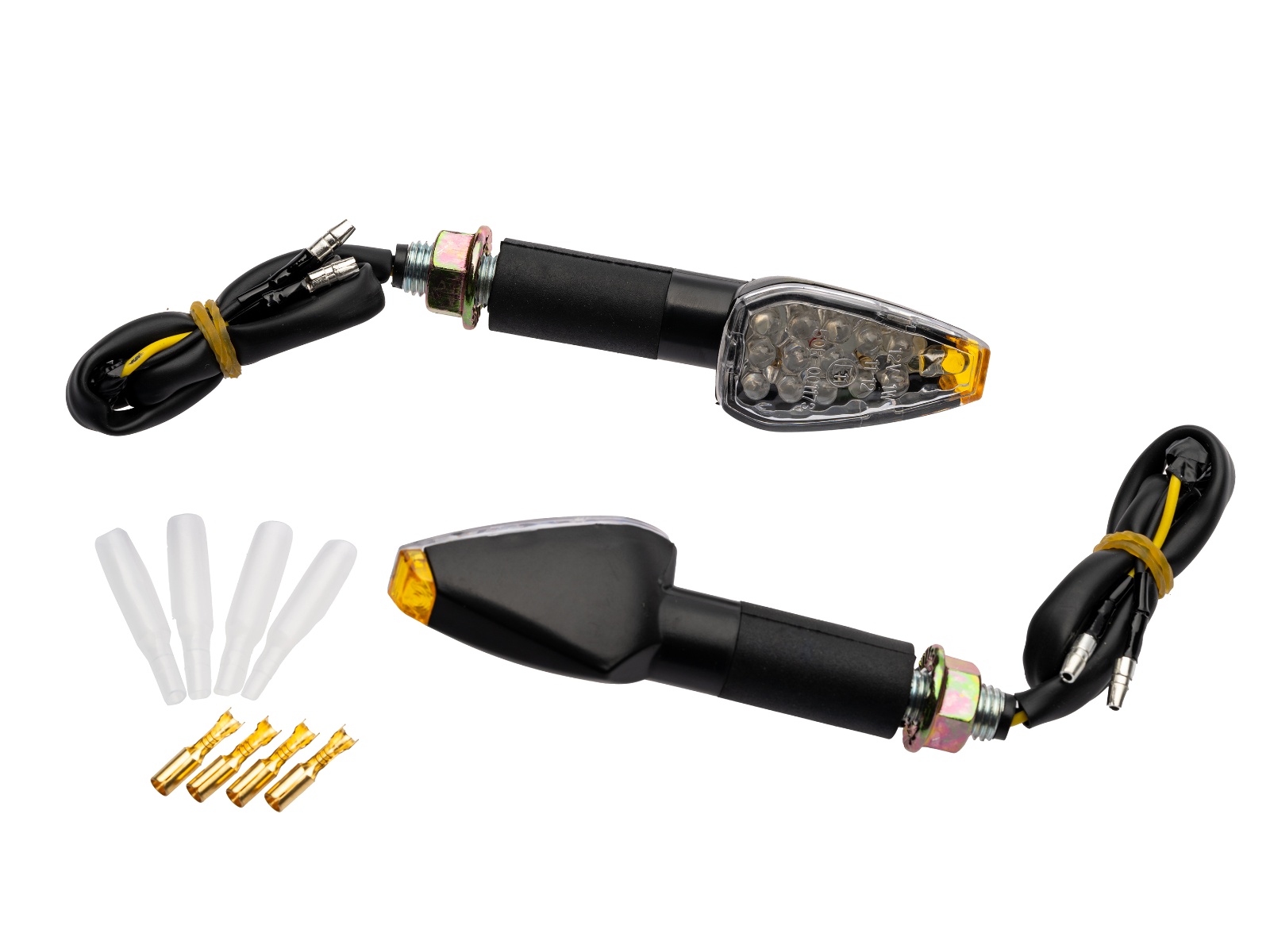 Peak LED Indicators Black Base 86 x 27mm