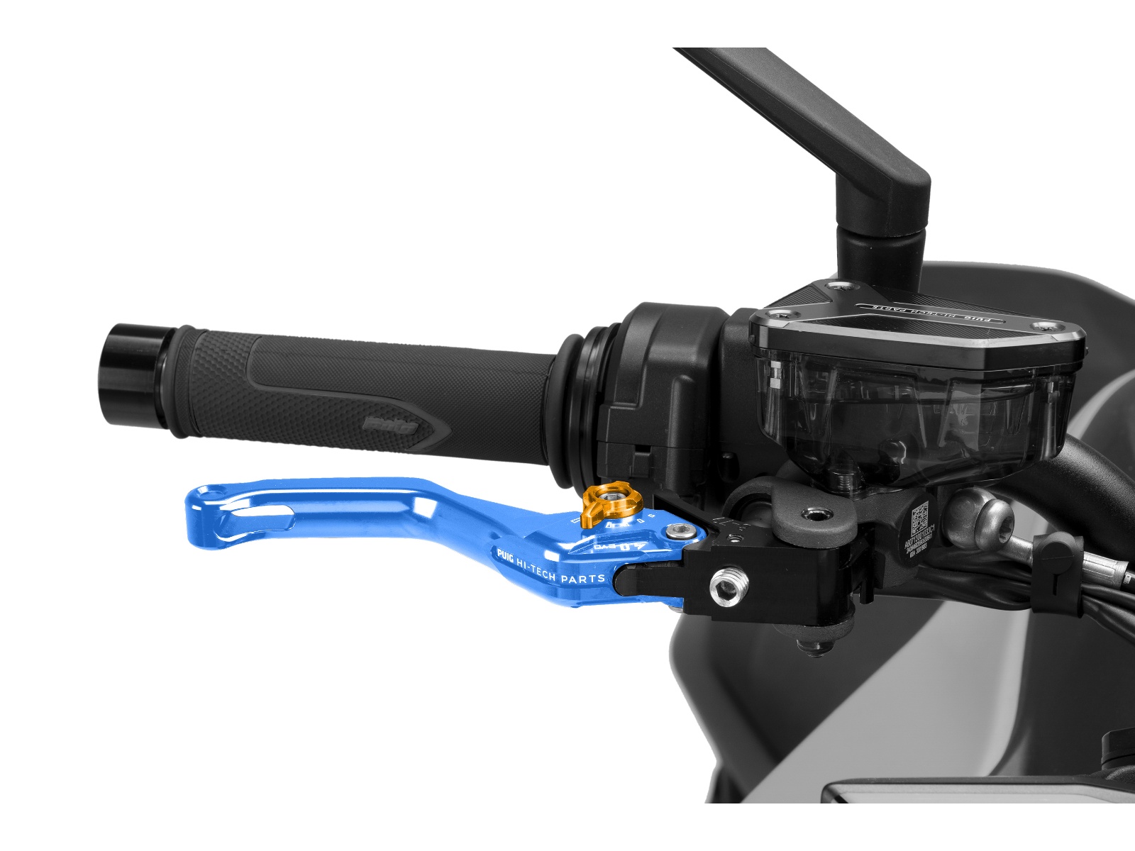 Short V4 Brake Lever (Blue Lever With Gold Selector)